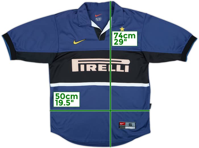 1998-99 Inter Milan Third Shirt Simeone #14 - 8/10 - (S)