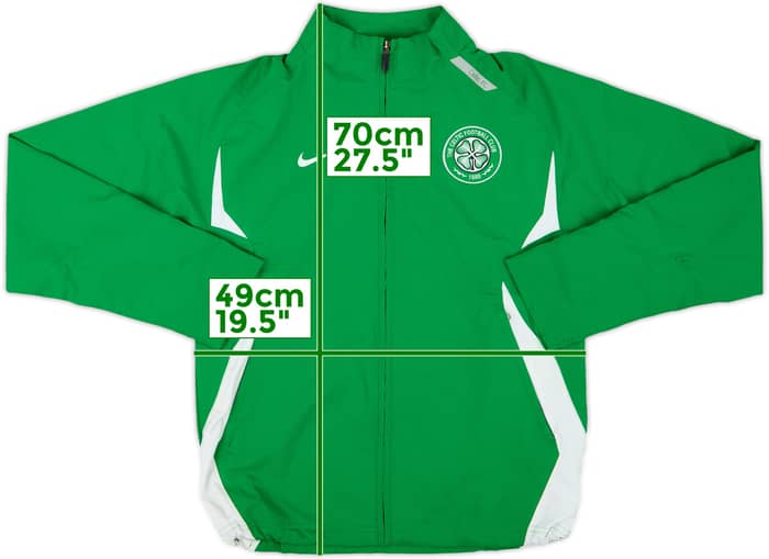 2007-08 Celtic Nike Track Jacket - 8/10 - (S)