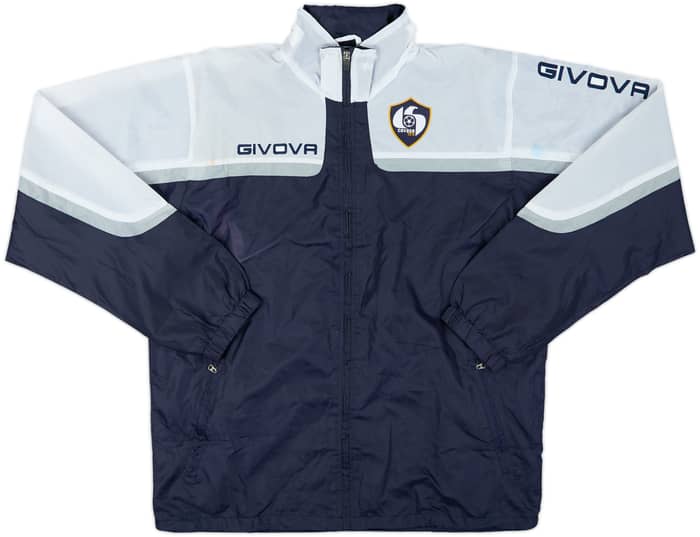 2013-14 Cavese Givova Hooded Rain Jacket - 8/10 - (L)