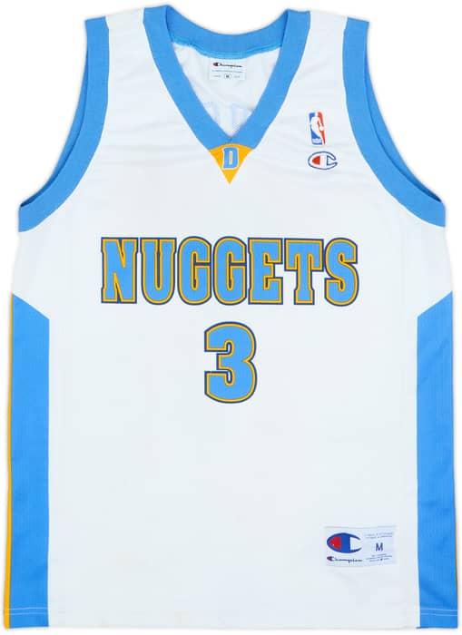 2006-08 Denver Nuggets Iverson #3 Champion Home Jersey - 7/10 - (M)