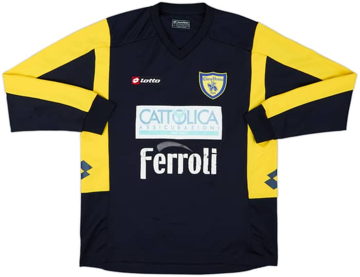 2007-08 Chievo Verona Lotto Sweat Top - 5/10 - (L)