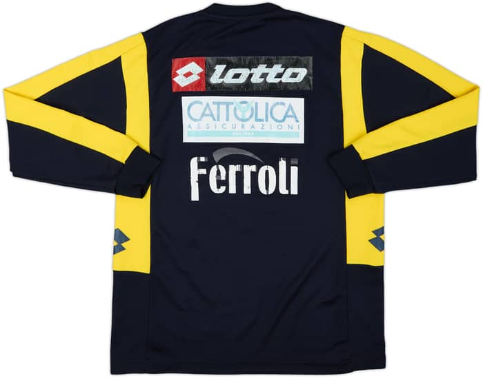 2007-08 Chievo Verona Lotto Sweat Top - 5/10 - (L)
