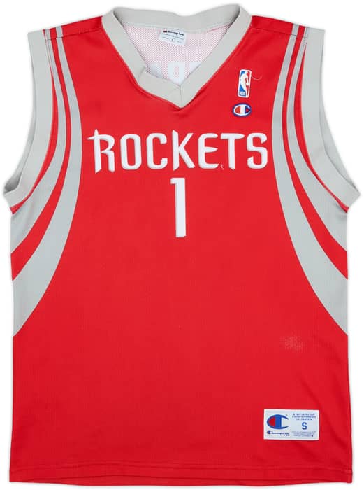 2004-10 Houston Rockets McGrady #1 Champion Away Jersey - 7/10 - (S)