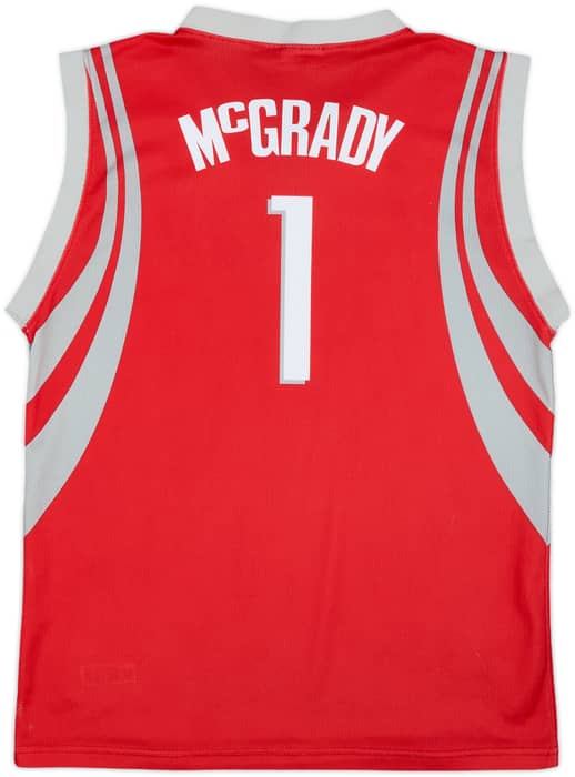 2004-10 Houston Rockets McGrady #1 Champion Away Jersey - 7/10 - (S)