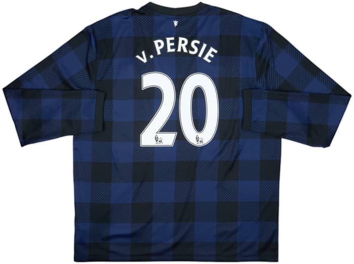 2013-14 Manchester United Away L/S Shirt V.Persie #20 - 8/10 - (XXL)