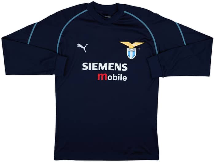 2004-05 Lazio Puma Training L/S Shirt - 8/10 - (M)