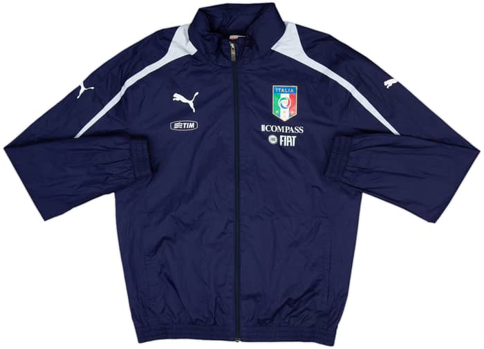 2012-13 Italy Puma Hooded Rain Jacket - 8/10 - (M)