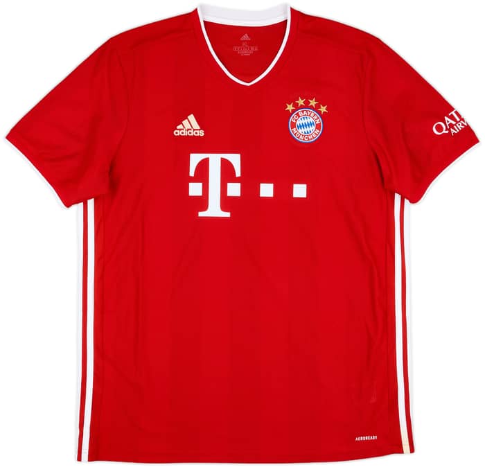 2020-21 Bayern Munich Home Shirt Lewandowski #9 - 9/10 - (XL)