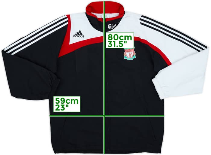 2007-08 Liverpool adidas Track Jacket - 10/10 - (L)