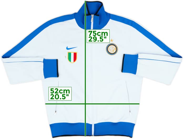 2010-11 Inter Milan Nike Track Jacket - 7/10 - (M)