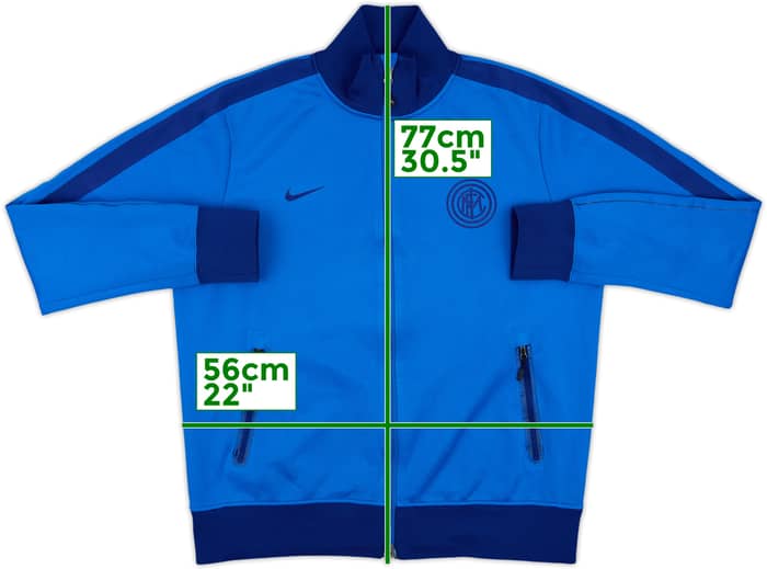2012-13 Inter Milan Nike Track Jacket - 8/10 - (L)