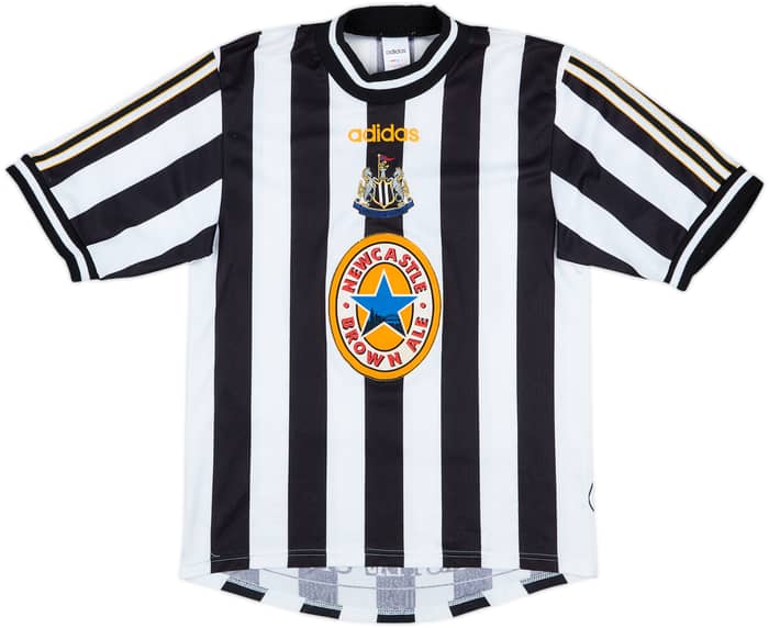 1997-99 Newcastle Home Shirt Shearer #9 - 8/10 - (S)