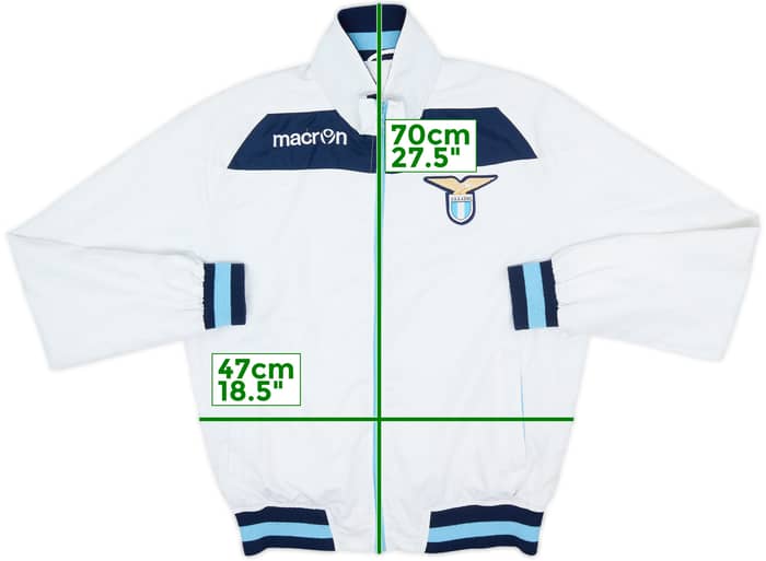 2012-13 Lazio Macron Track Jacket - 5/10 - (S)
