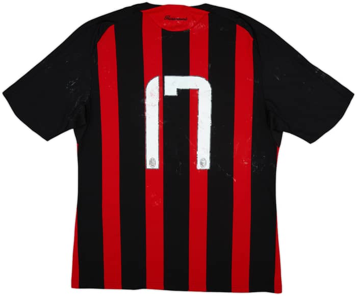 2008-09 AC Milan Home Shirt #17 - 4/10 - (L)