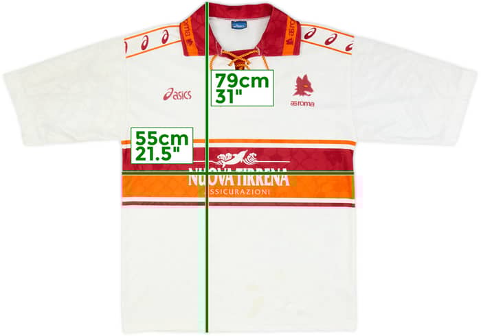 1994-95 Roma Away Shirt - 7/10 - (XL)