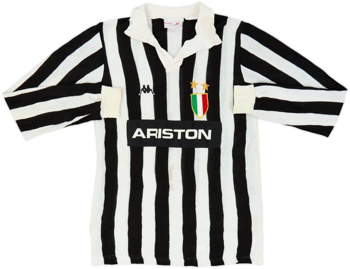 1983-84 Juventus Home L/S Shirt - 5/10 - (L)