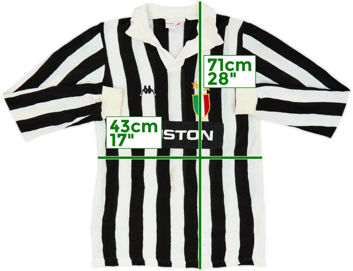 1983-84 Juventus Home L/S Shirt - 5/10 - (L)