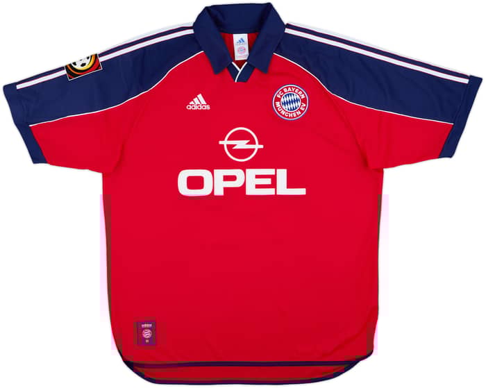 1999-01 Bayern Munich Home Shirt Scholl #7 - 8/10 - (XL)