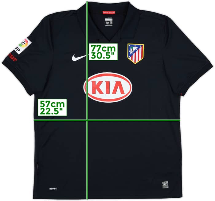 2009-10 Atletico Madrid Away Shirt - 10/10 - (L)