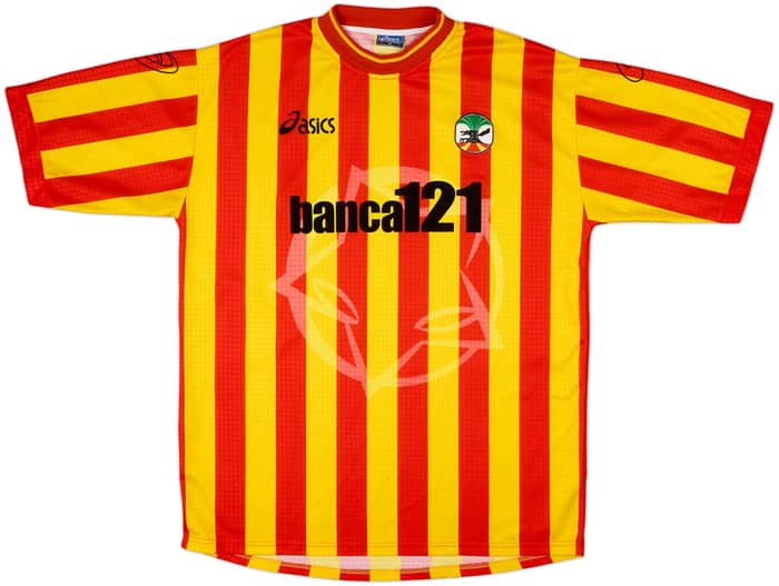 2000-01 Lecce Home Shirt Vugrinec #9 - 9/10 - (XL)