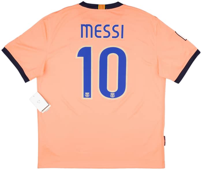 2009-10 Barcelona Away Shirt Messi #10 (XL)