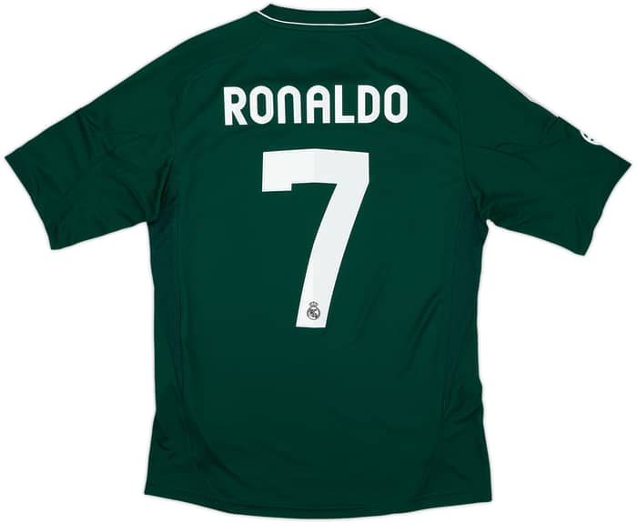 2012-13 Real Madrid CL Third Shirt Ronaldo #7 (S)