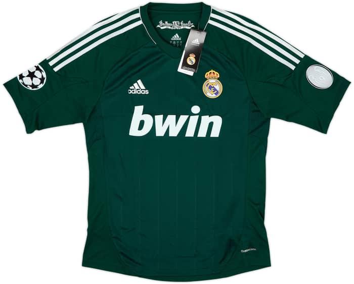 2012-13 Real Madrid CL Third Shirt Ronaldo #7 (S)