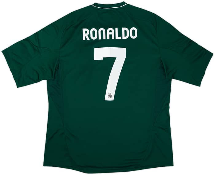 2012-13 Real Madrid CL Third Shirt Ronaldo #7 (XL)