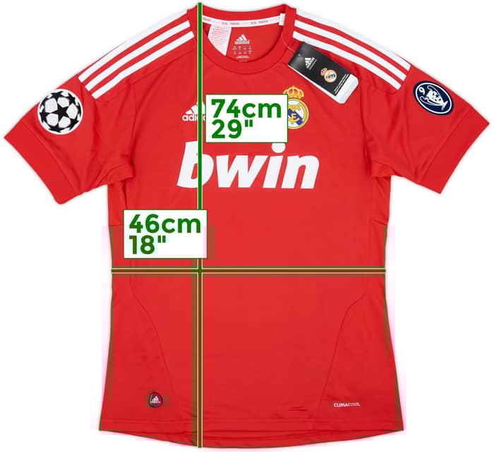 2011-12 Real Madrid Third CL Shirt (XL.Boys)