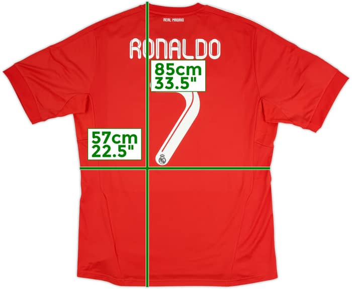 2011-12 Real Madrid Third CL Shirt Ronaldo #7 (XL)