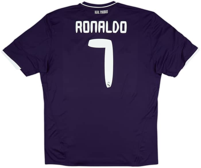 2010-11 Real Madrid CL Third Shirt Ronaldo #7 (XXL)