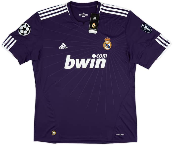2010-11 Real Madrid CL Third Shirt Ronaldo #7 (XXL)
