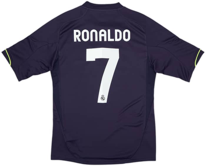 2012-13 Real Madrid Camiseta Visitante Ronaldo #7 (S)