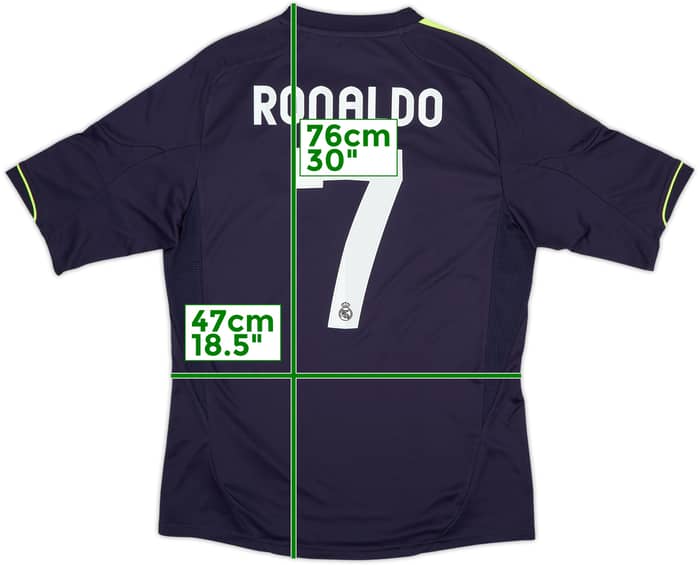 2012-13 Real Madrid Away Shirt Ronaldo #7 (M)