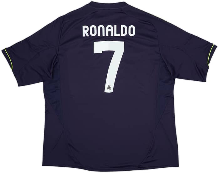 2012-13 Real Madrid Away Shirt Ronaldo #7 (XXL)