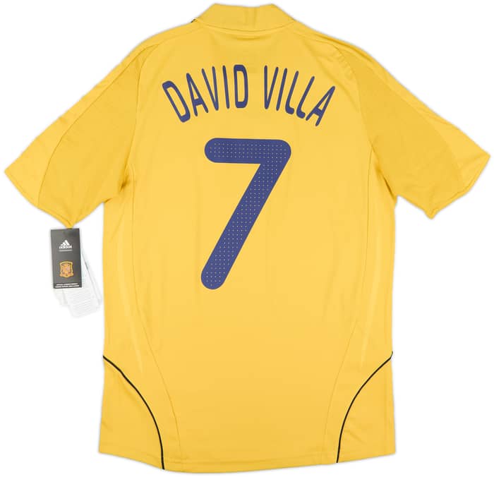 2008-10 Spain Away Shirt David Villa #7 (S)