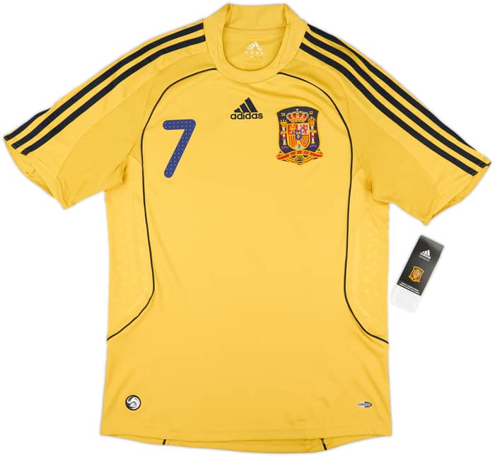 2008-10 Spain Away Shirt David Villa #7 (S)