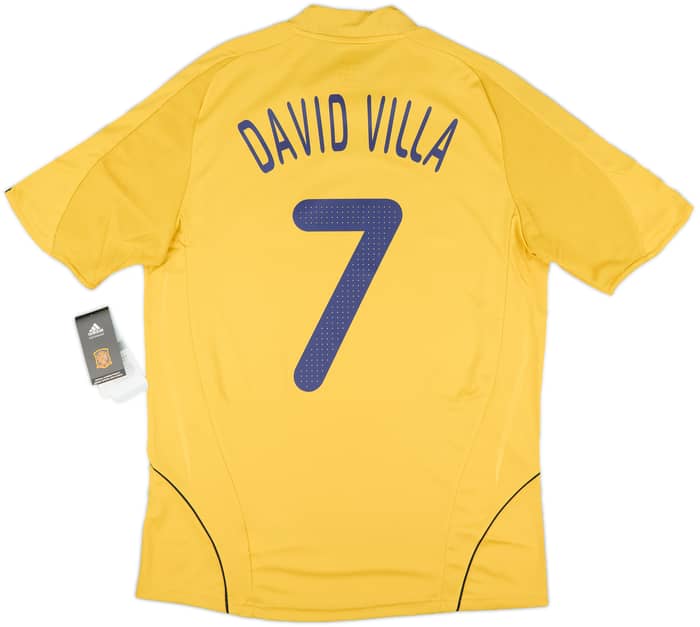 2008-10 Spain Away Shirt David Villa #7 (M)