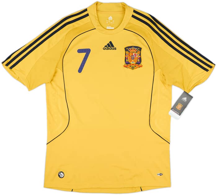 2008-10 Spain Away Shirt David Villa #7 (M)