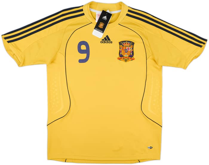 2008-10 Spain Away Shirt Torres #9 (XL.Boys)