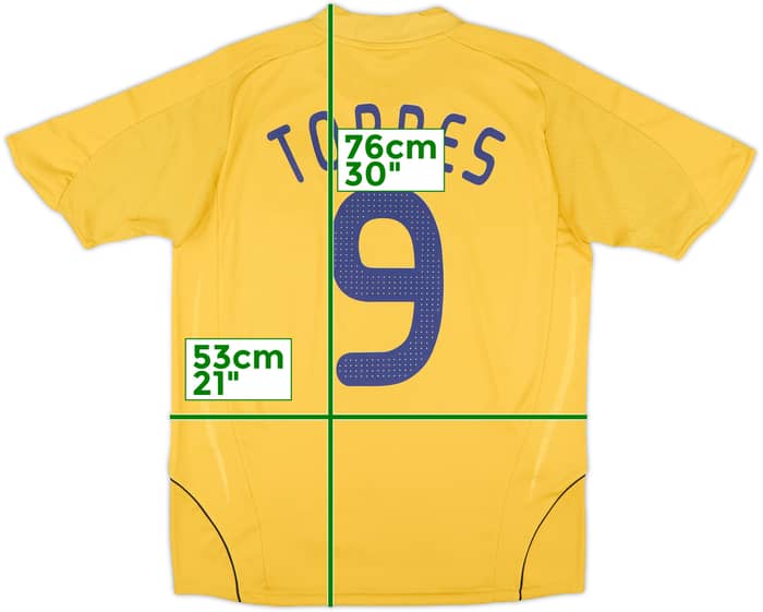 2008-10 Spain Away Shirt Torres #9 (XL.Boys)