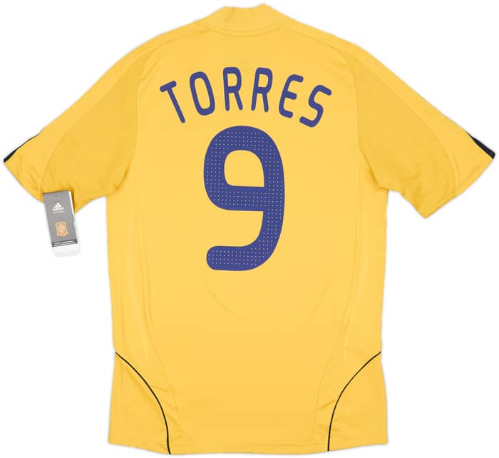 2008-10 Spain Away Shirt Torres #9 (S)