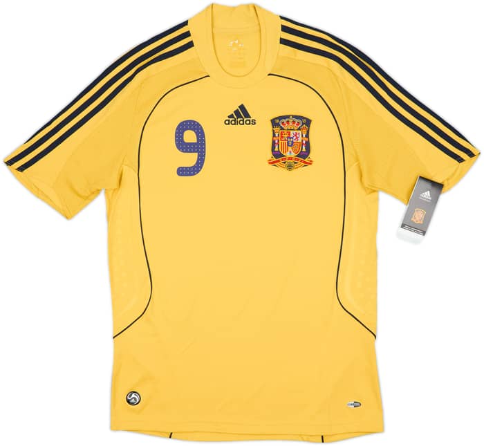 2008-10 Spain Away Shirt Torres #9 (S)