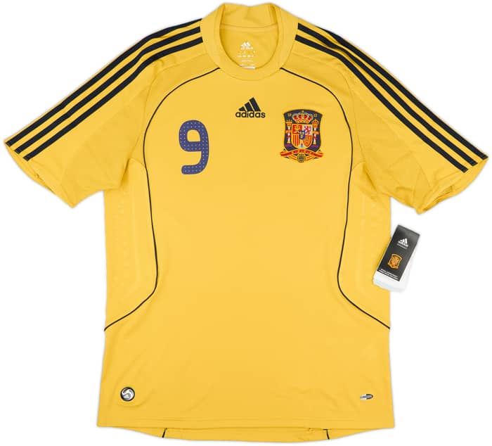 2008-10 Spain Away Shirt Torres #9 (M)