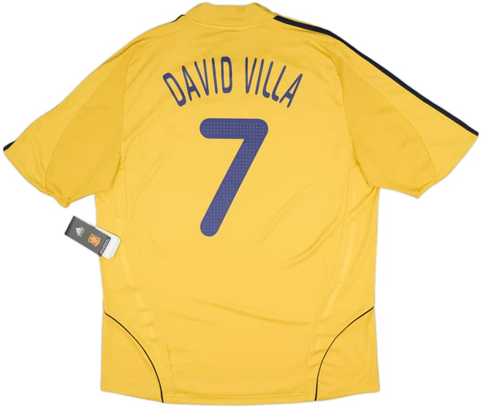 2008-10 Spain Away Shirt David Villa #7 (XL)