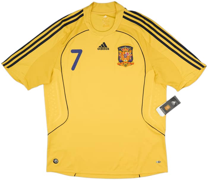 2008-10 Spain Away Shirt David Villa #7 (XL)