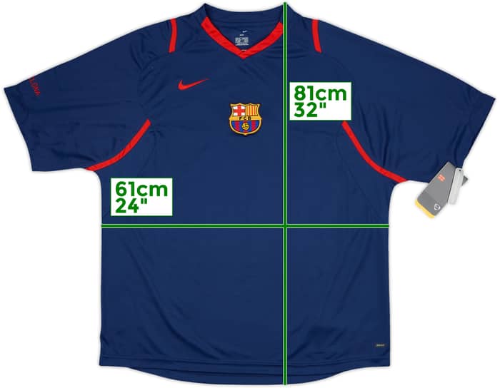 2006-07 Barcelona Nike Training Shirt (XL)