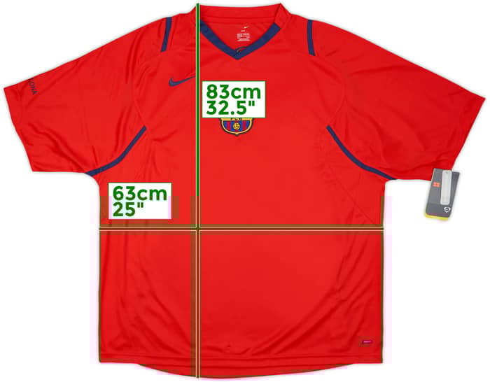 2006-07 Barcelona Nike Training Shirt (XXL)