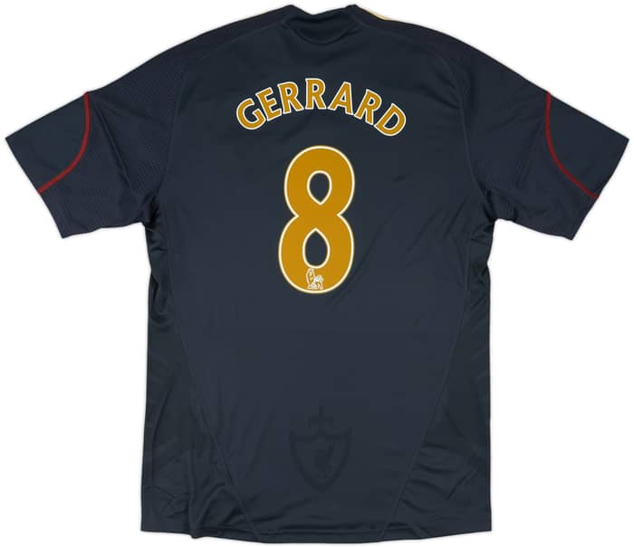 2009-10 Liverpool Away Shirt Gerrard #8 (L)