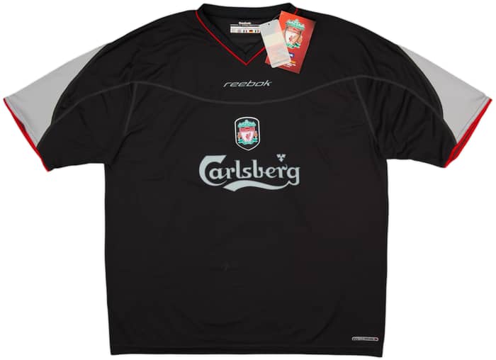 2002-04 Liverpool Away Shirt Gerrard #17 (XL)